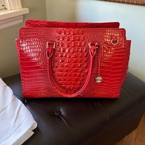 NWT Brahmin Finley in Heat color